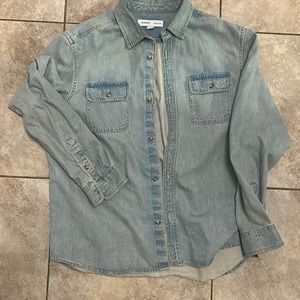 Men's old navy jean shirt